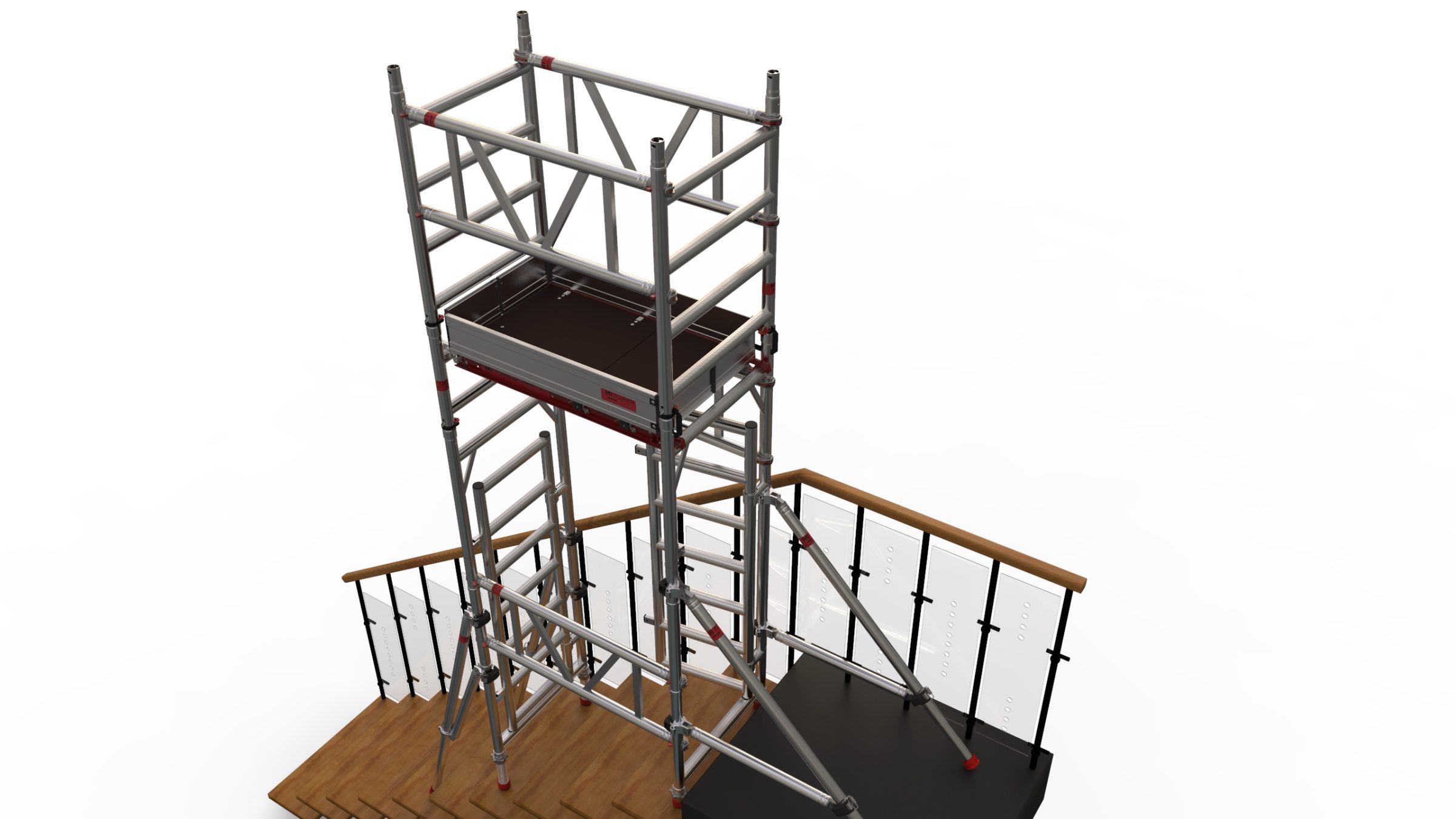 Mi Tower Stairs Stairway Access Tower Hire Pop Up Products